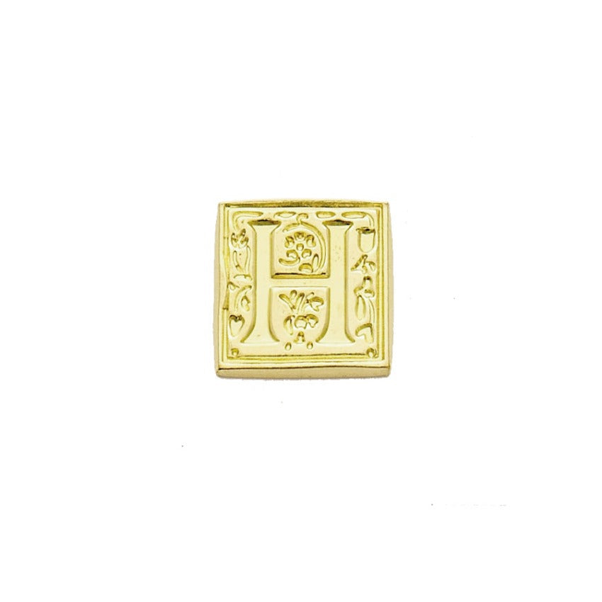 Wax Seal Stamp - Filigree Letter H – Paper and Grace