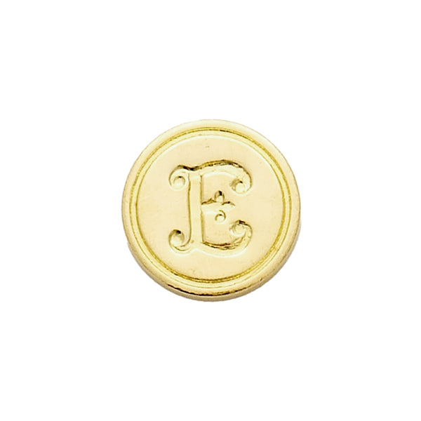 Brass Stamp - Letter E