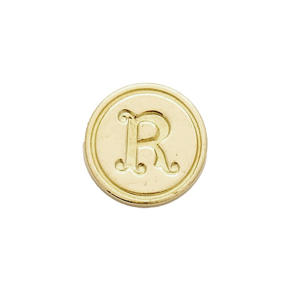 Brass Stamp - Letter R