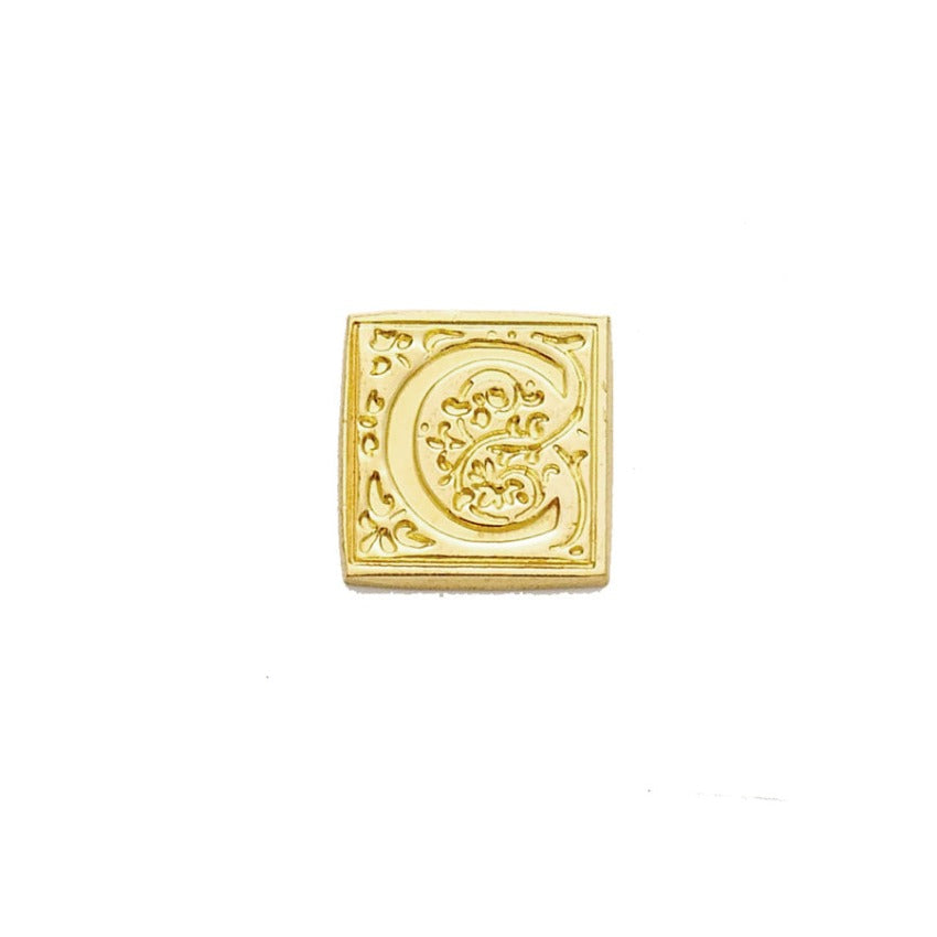 Wax Seal Stamp - Filigree Letter C