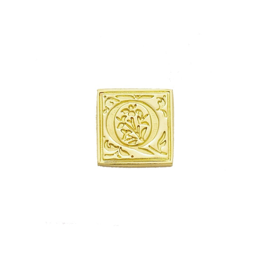 Wax Seal Stamp - Filigree Letter Q
