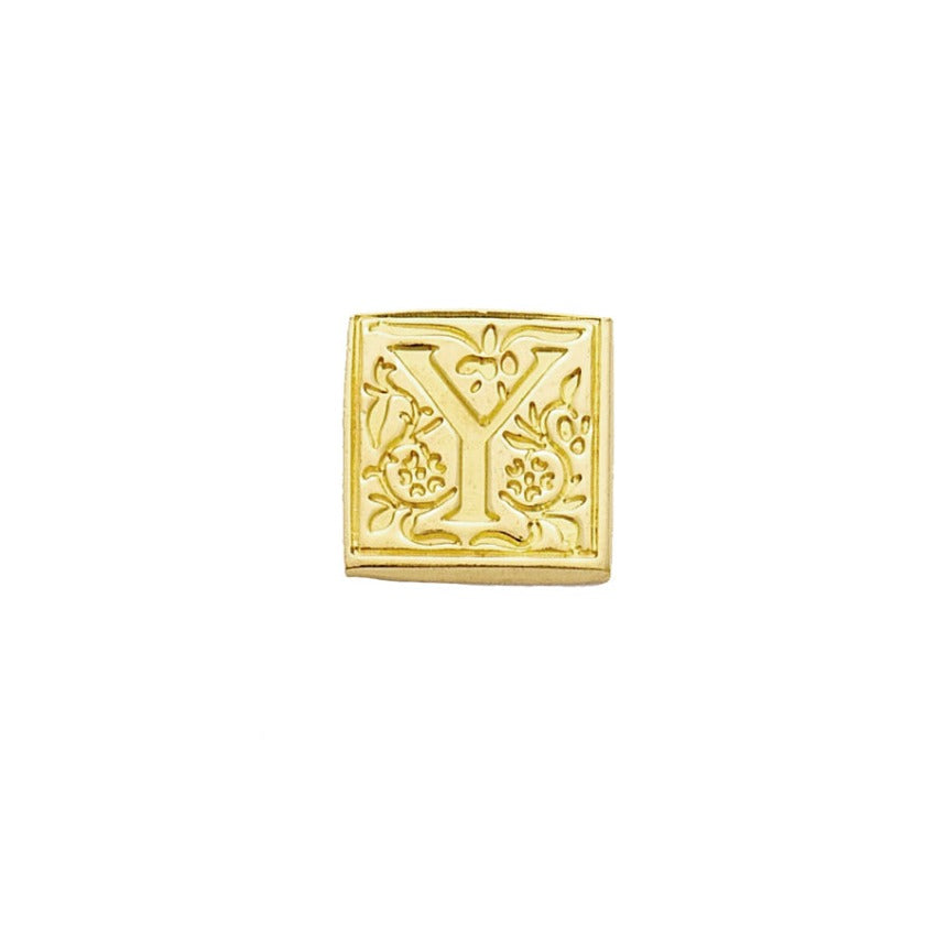Wax Seal Stamp - Filigree Letter Y