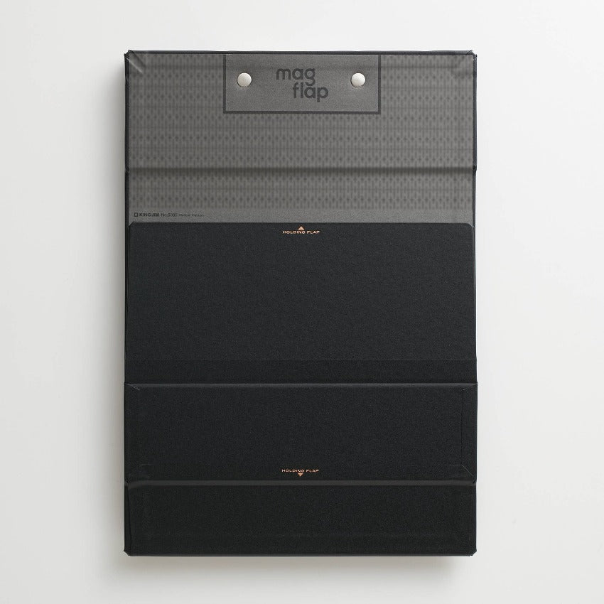 Mag Flap Clipboard - A4, Black