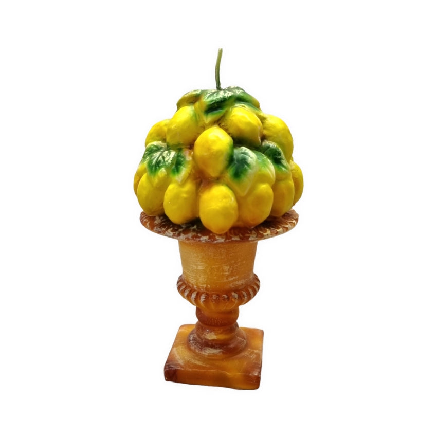 Amphora with Lemons Candle - Small