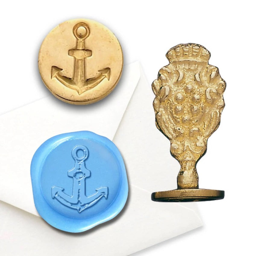 Anchor Motif Wax Stamp