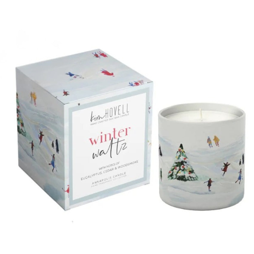 Annapolis Candle - Kim Hovell Collection, Winter Waltz