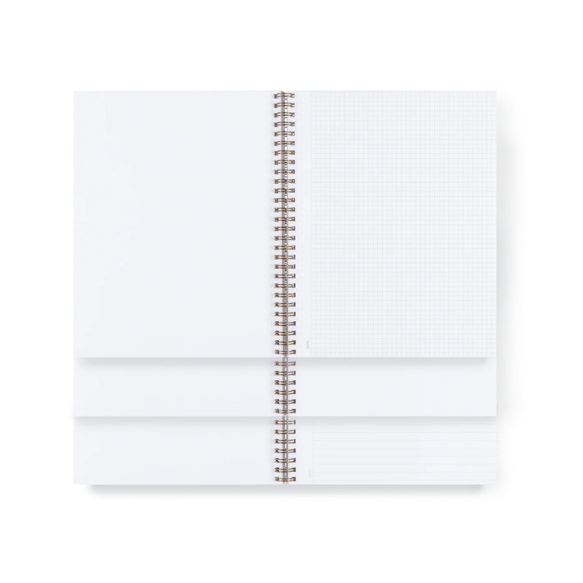 Appointed Notebook - Lined, Charcoal Gray