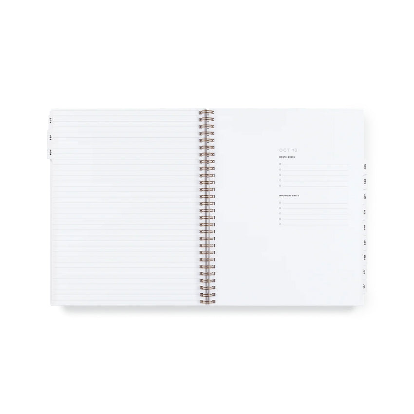 Appointed Year Task Planner - 25-26, Oxford Blue
