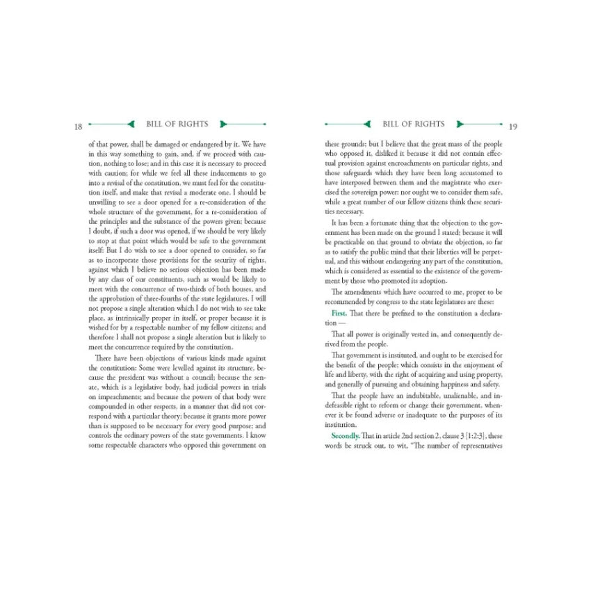 Bill of Rights – Paper and Grace