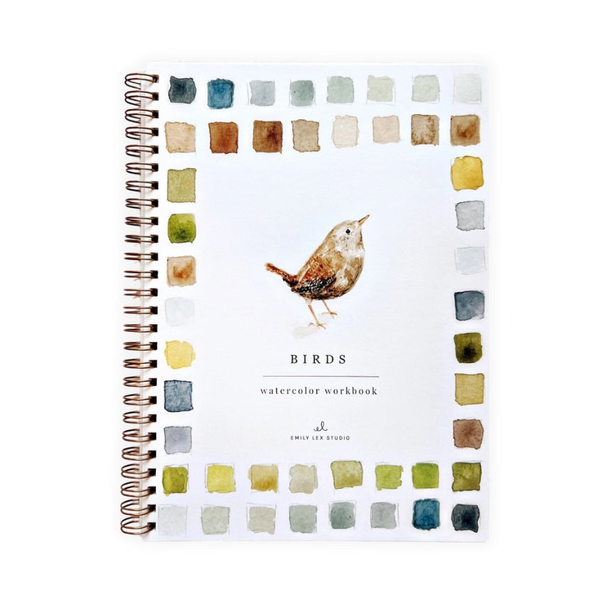 Birds Watercolor Workbook