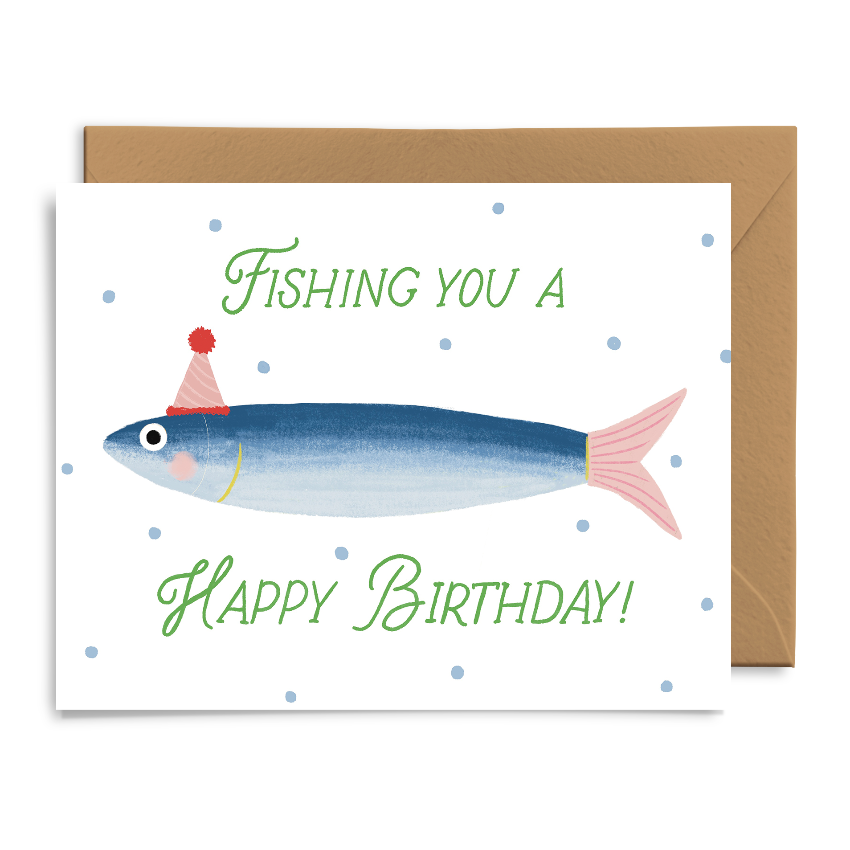 Birthday Fish Card
