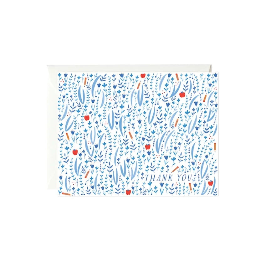 Blue-Floral-Teacher-Thank-You-Card