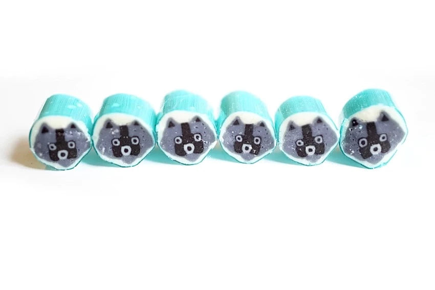 Blueberry Raccoon Candy Tube