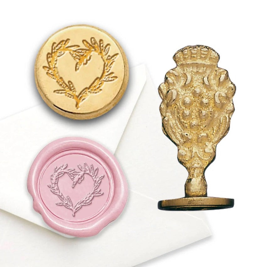 Branch Heart Motif Wax Stamp