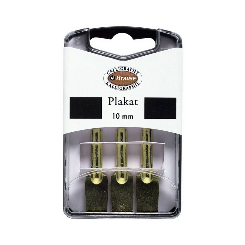 Brause Calligraphy Nibs - Plakat, 3 Pack