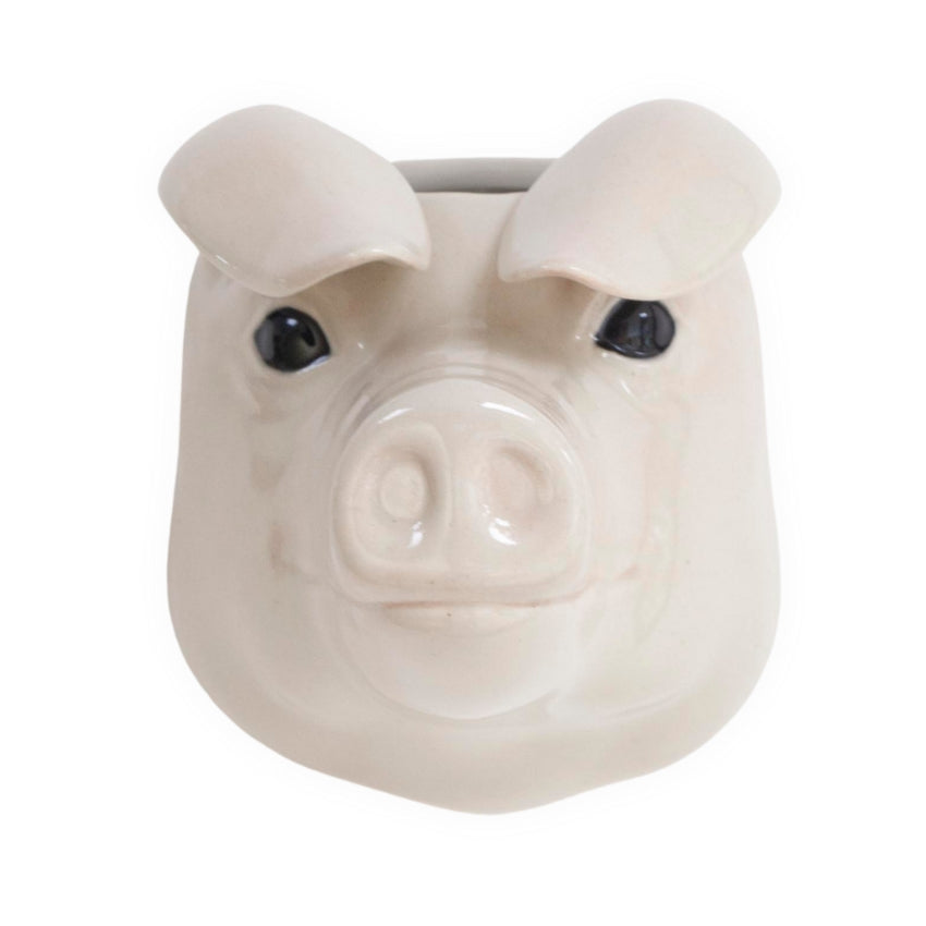 British Lop Pig Wall Vase - Quail Ceramics