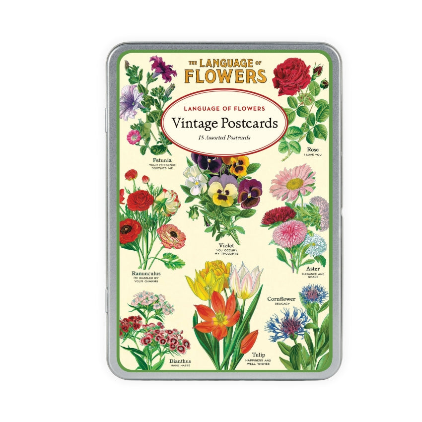 Language of Flowers Postcard Set - Cavallini & Co.
