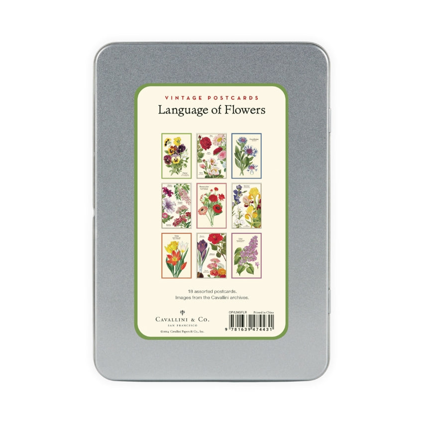Language of Flowers Postcard Set - Cavallini & Co.