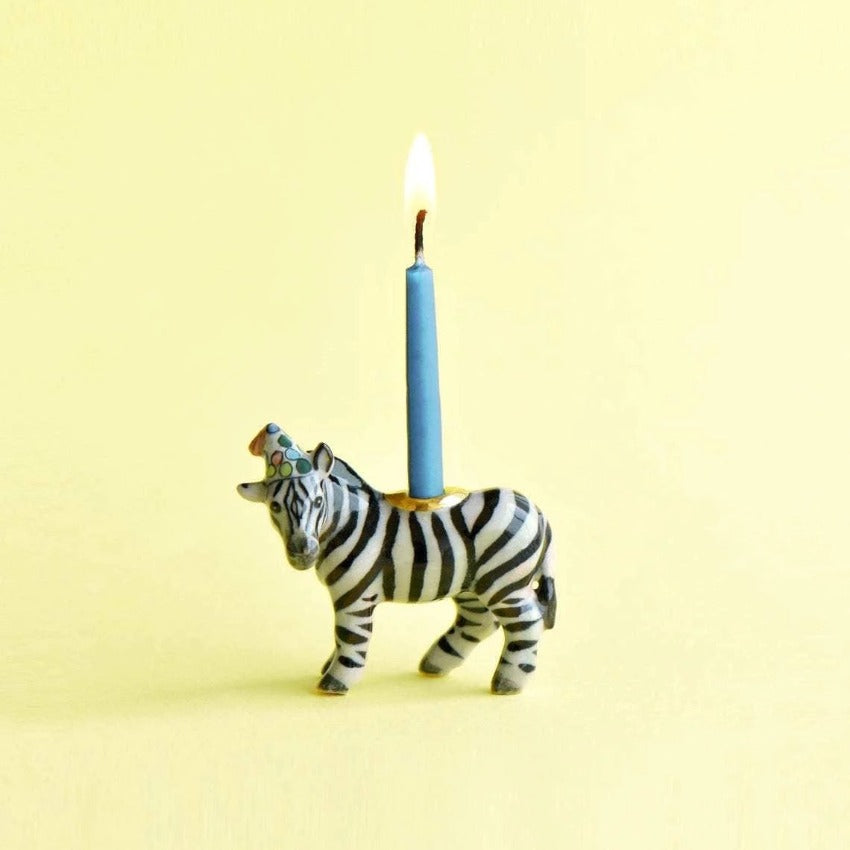 Cake Topper - Zebra Party Animal