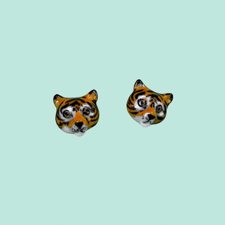 Camp Hollow Tiger Earrings