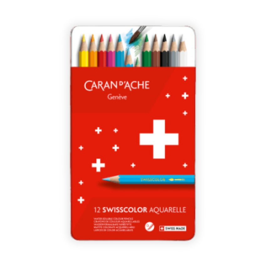 Caran d'Ache Swisscolor Aquarelle Pencil Set
