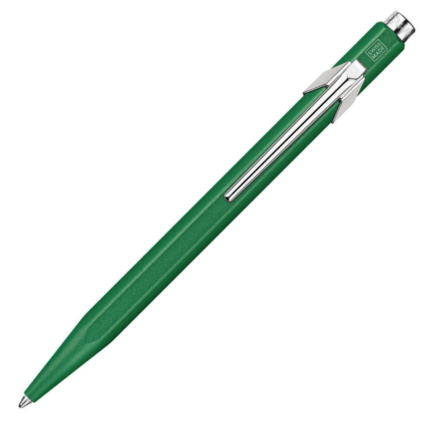 Caran d'Ache 849 Ballpoint Pen - Metal Green