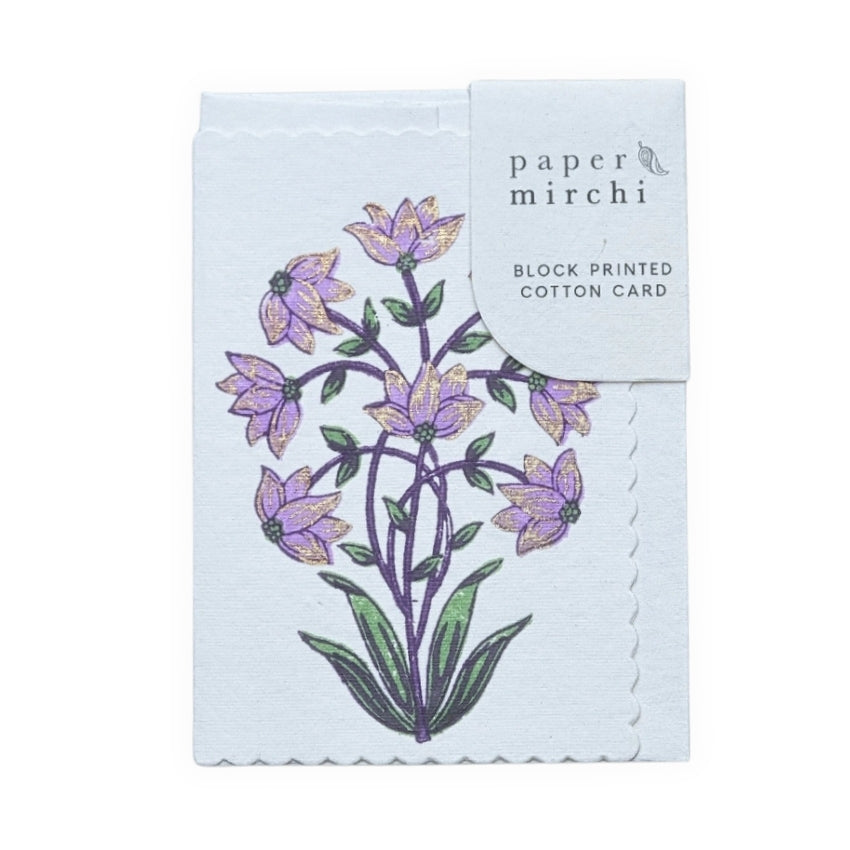 Champaca Lilac Card