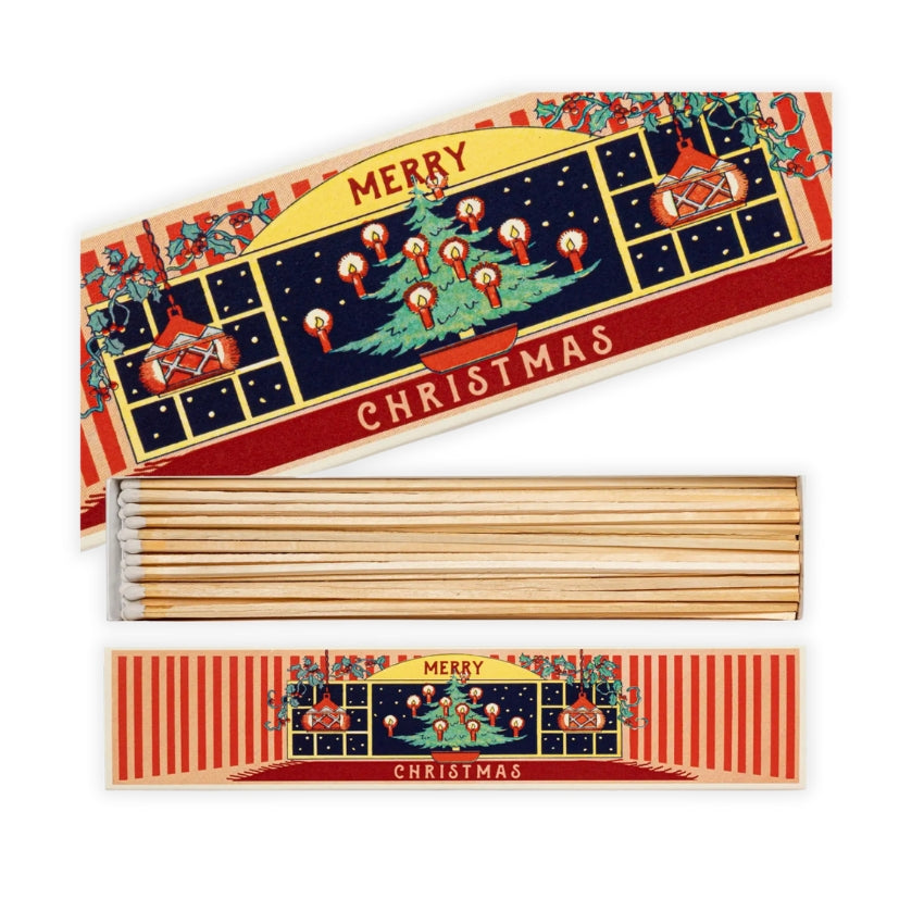 Christmas At Home Long Matchbox
