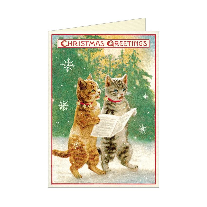 Christmas Cats Card - Boxed Set