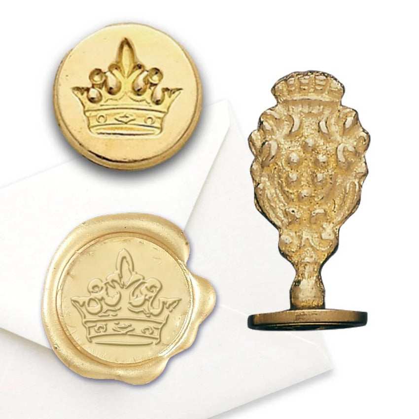 Crown Motif Wax Stamp
