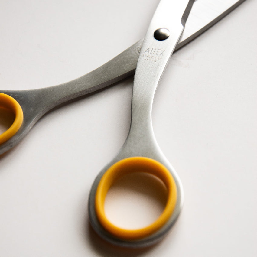 Allex Scissors - Stainless + Yellow, Model 11102