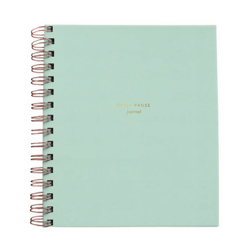 Daily Pause Journal - Mint Blue