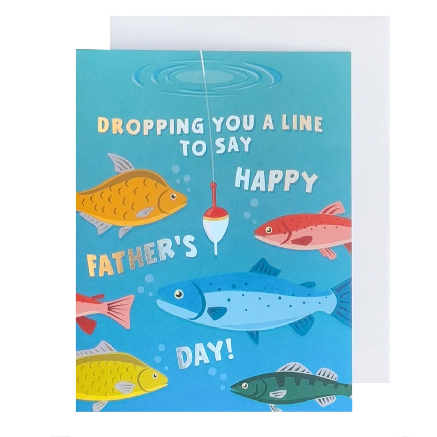 Dropping You a Line Father's Day Card – Paper and Grace