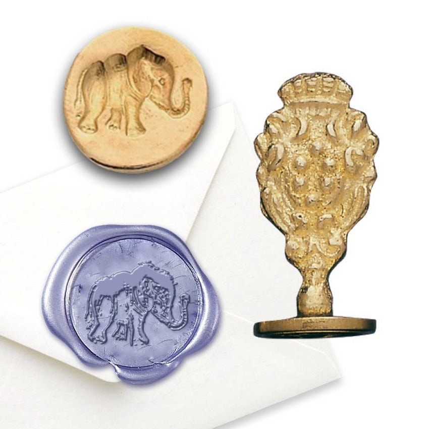 Elephant Motif Wax Stamp