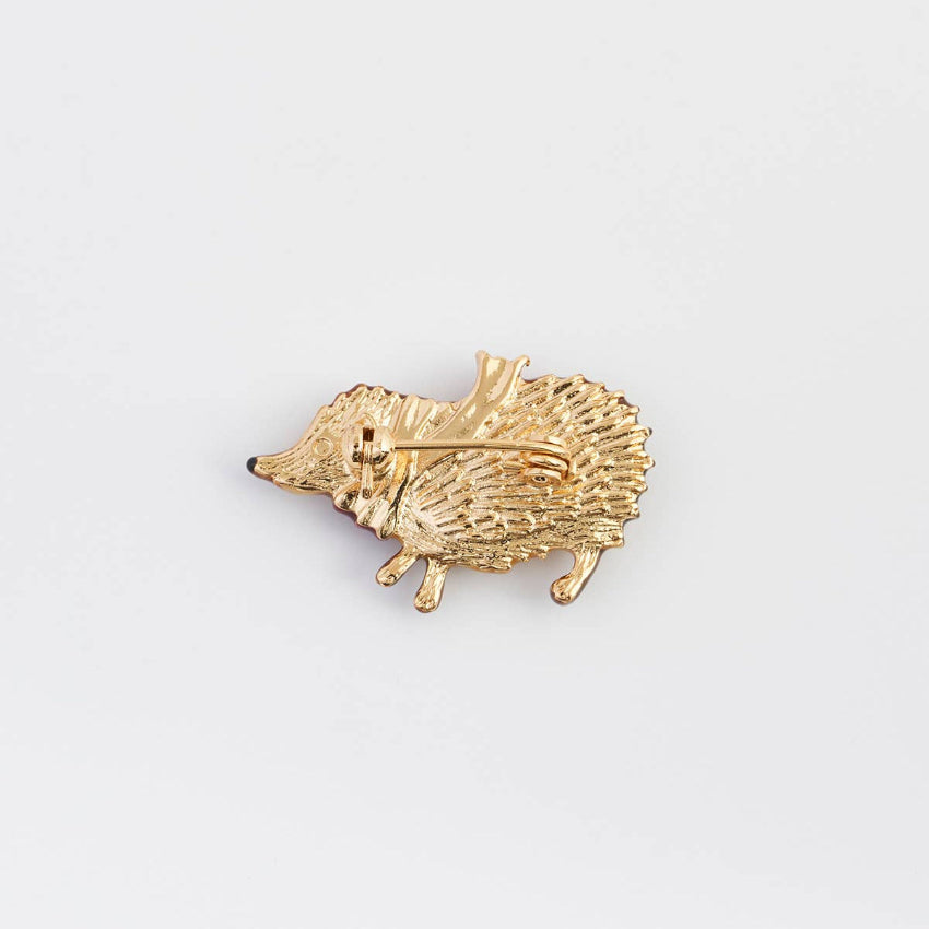 Enamel Hedgehog Brooch - Fable England