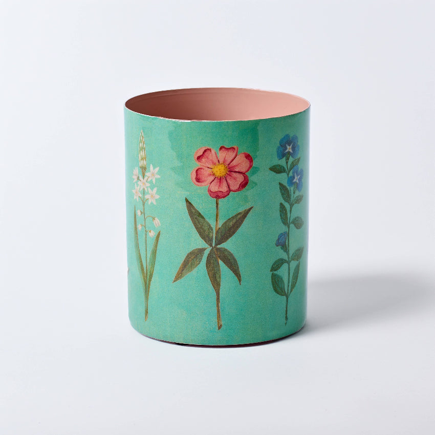 Enamel Pencil Pot - Festival of Flowers