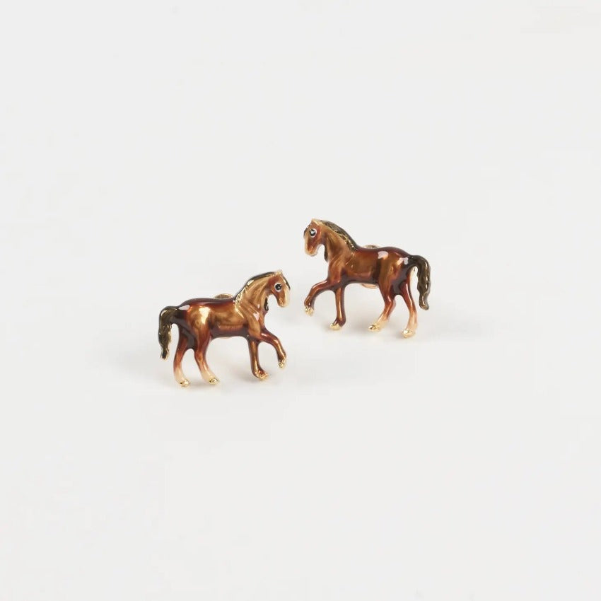 Fable England Horse Earrings
