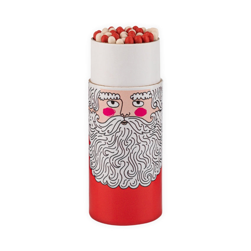 Father Christmas Cylinder Matches