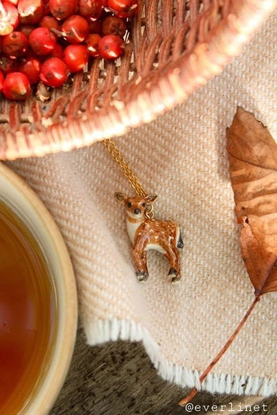Fawn Necklace - Lifestyle