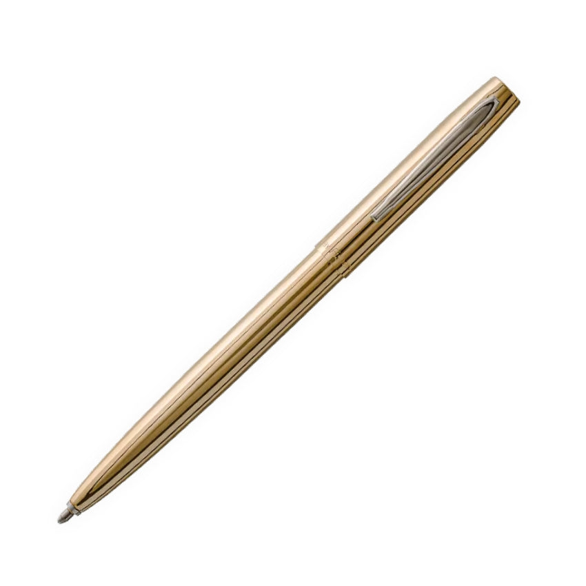 Fisher Cap-O-Matic Space Pen - Antimicrobial Raw Brass