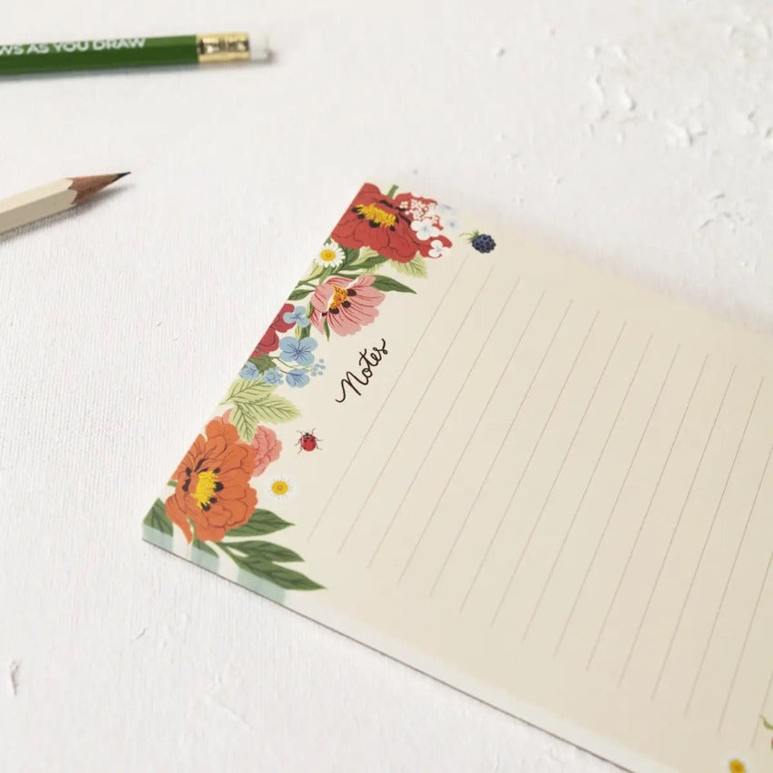 Floral Notepad