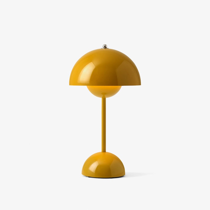 Flowerpot Table Lamp - Mustard