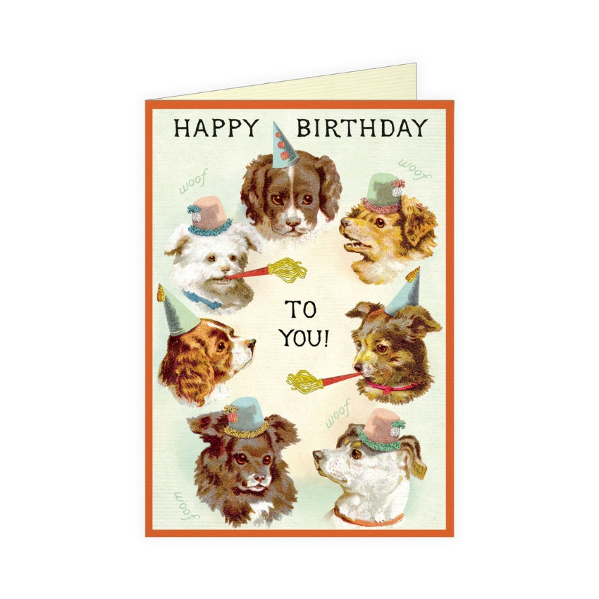 Birthday Dog Party Card