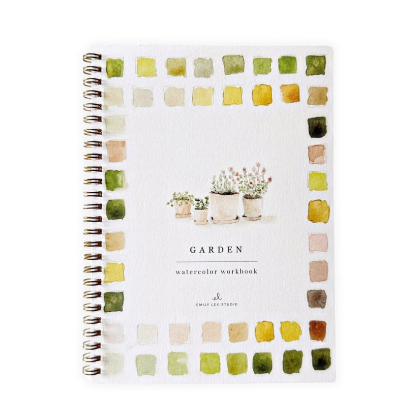 Garden Watercolor Workbook