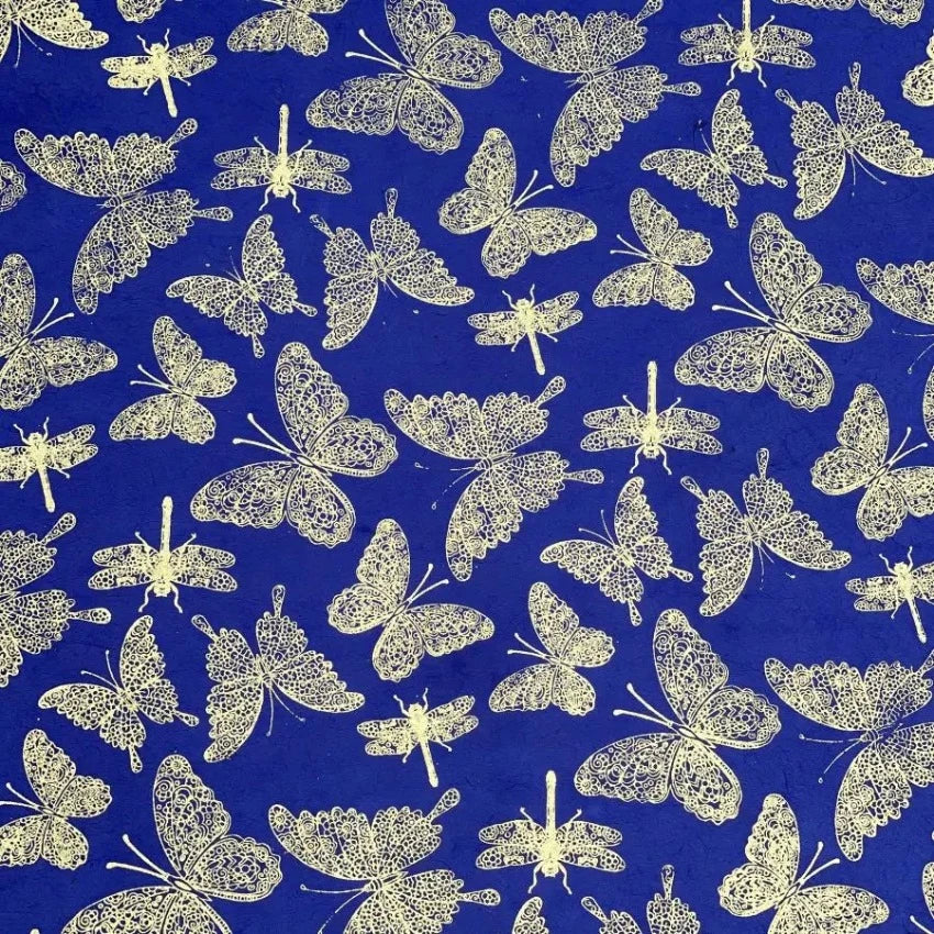 Nepali-Paper-Butterfly-Dragonfly-Wrap-Sheet