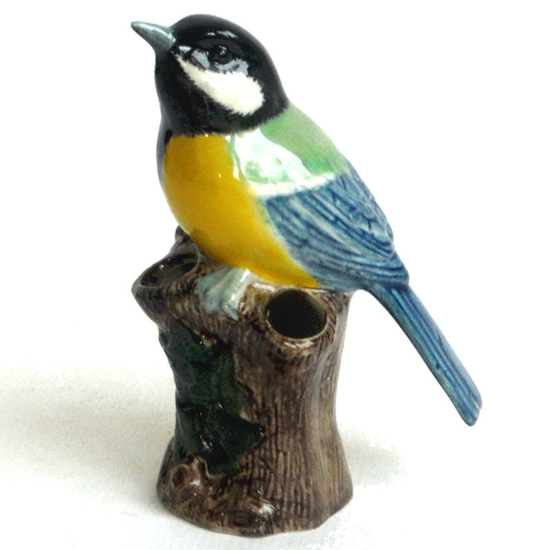 Great Tit Bud Vase