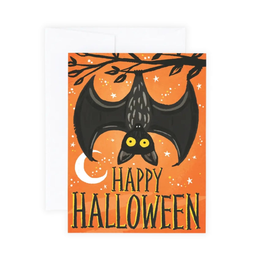 Halloween Bat Card