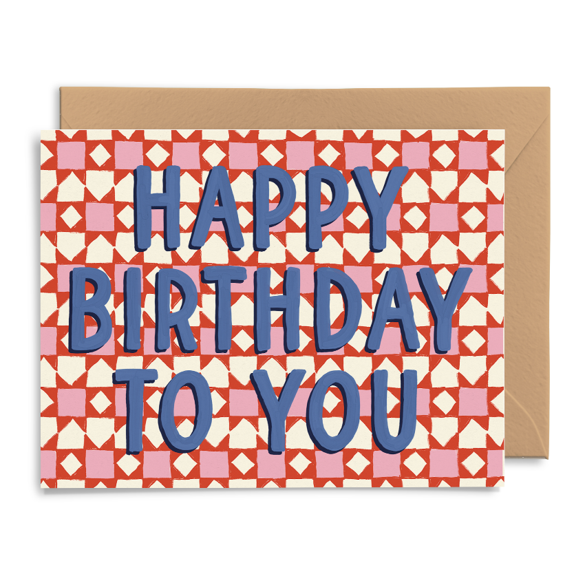Happy Birthday To You Card