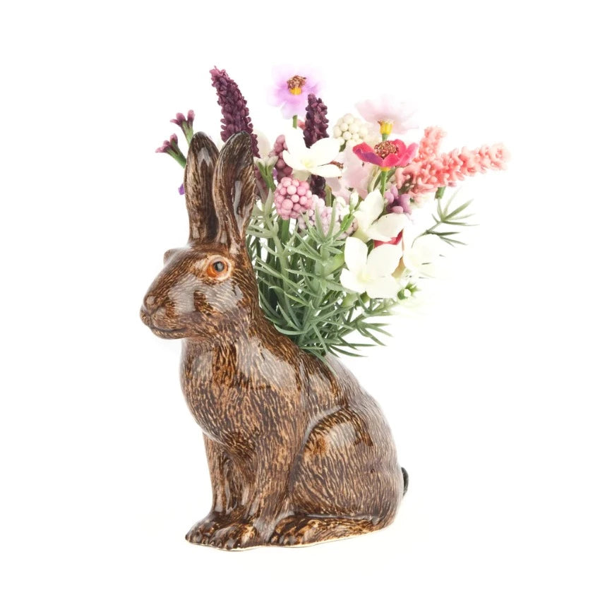 Hare Bud Vase - Flowers