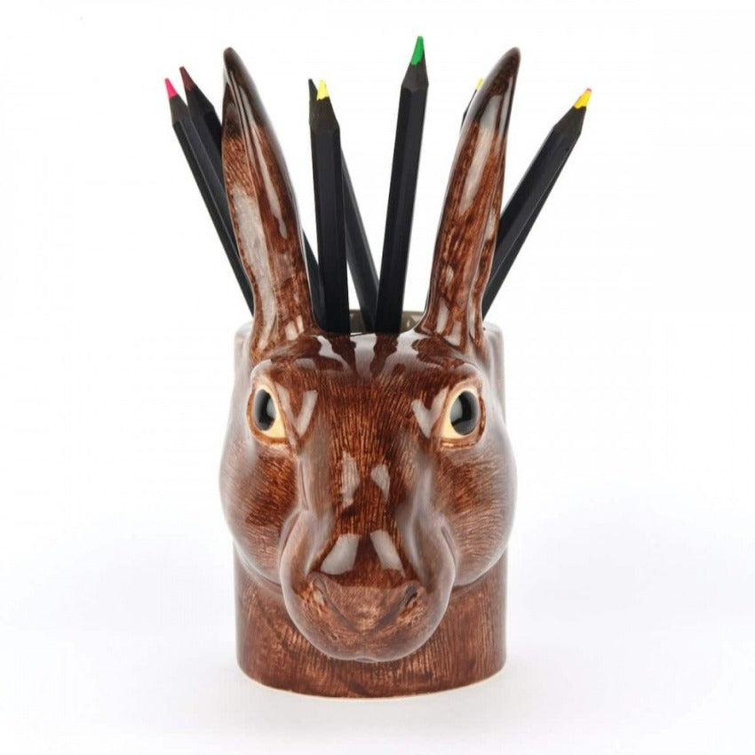Pencil Pot - Hare, Filled